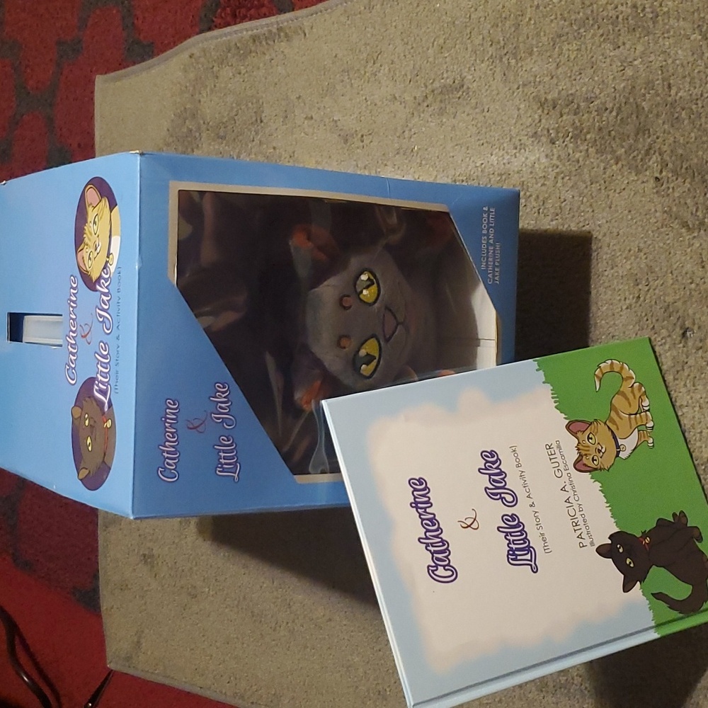 🐱🐈Catherine & Little Jake -Their Story & Activity Book 🐈🐱